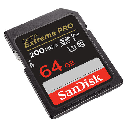 SDXC-minneskort SanDisk Extreme Pro, 64Gb, Klass 10 / UHS-1 U3 SDSDXXU-064G-GN4IN