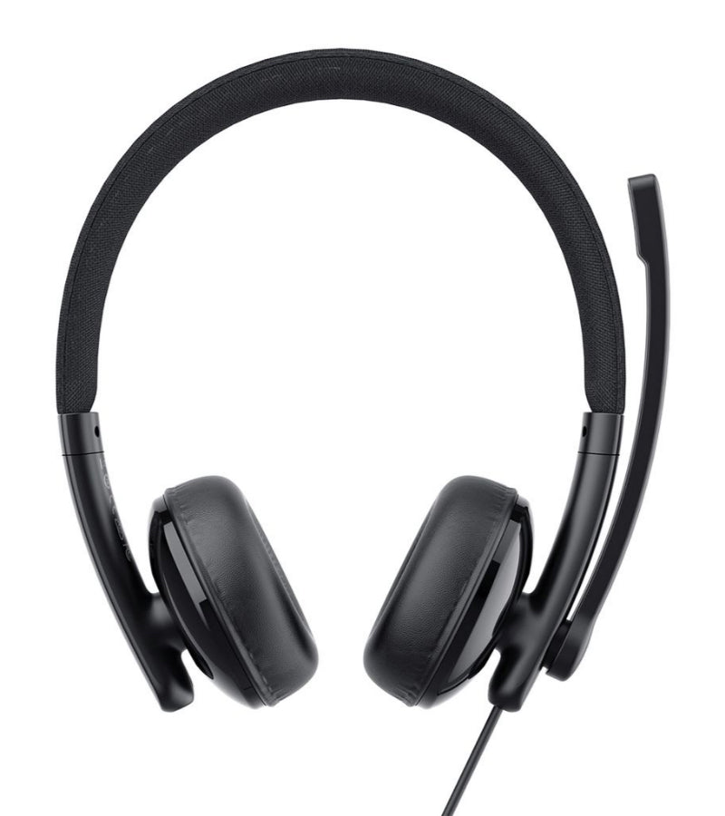 USB-C / USB-A Call Center-headset EMEET GeniusCall HS50, Svart