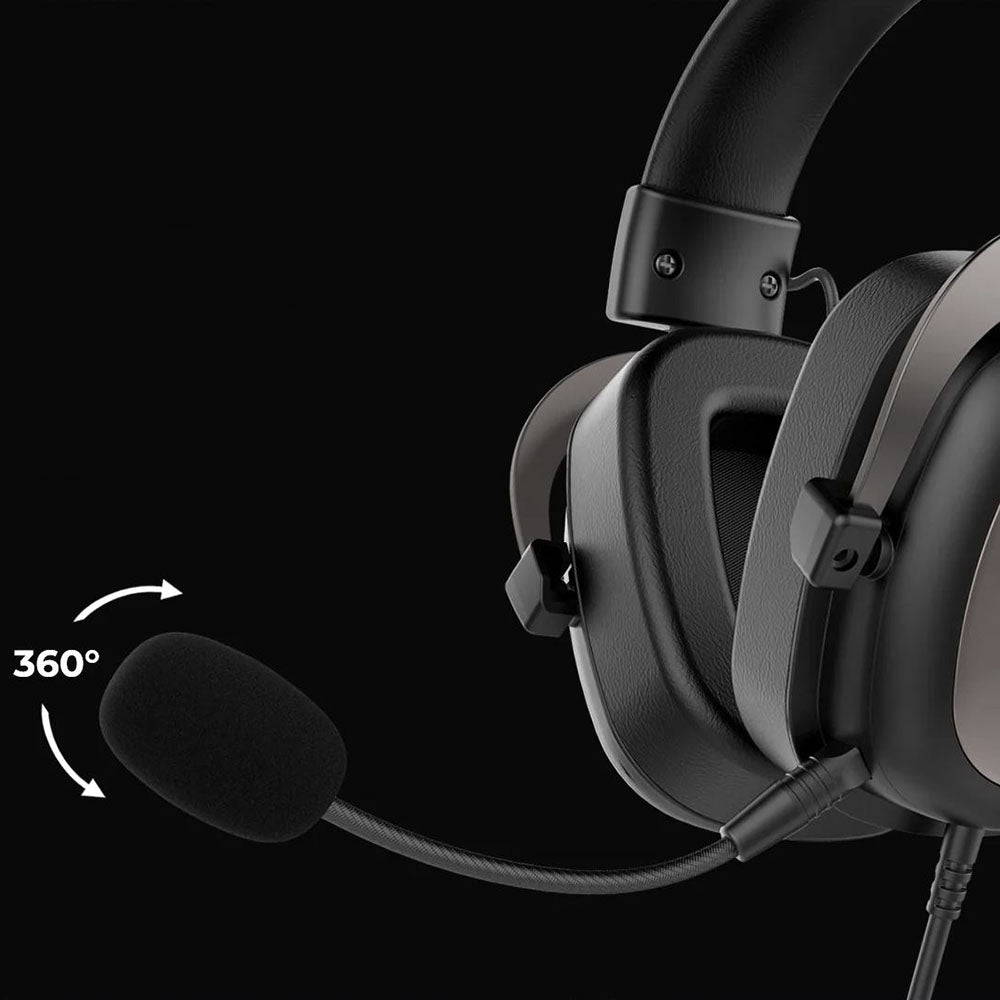 HAVIT H2002D 3.5mm Gaming Headphones, 2m, Red