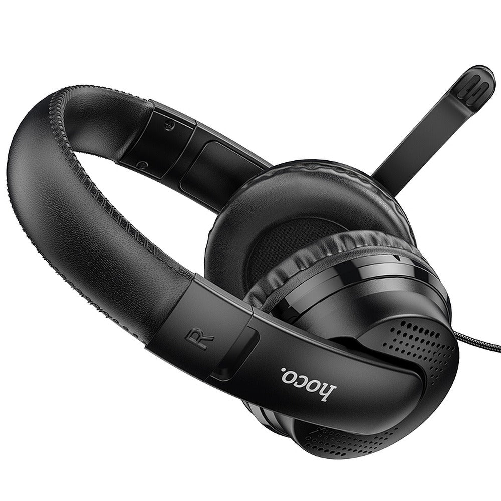 Gaminghörlurar 3,5 mm HOCO W103, Svarta
