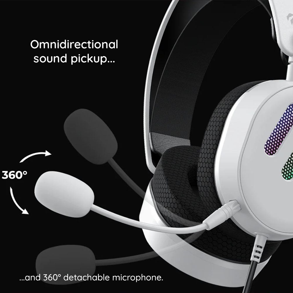 Gaminghörlurar USB HAVIT H2038U, 2m, Svarta