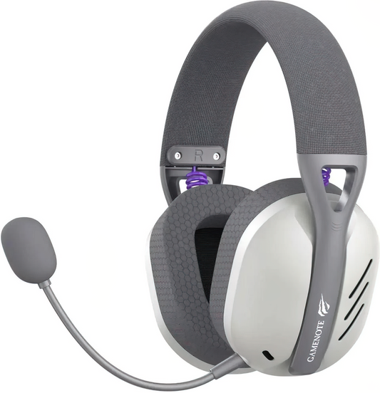 Wireless Gaming Headphones HAVIT Fuxi-H3, BT / Wi-Fi / Wired, Gray
