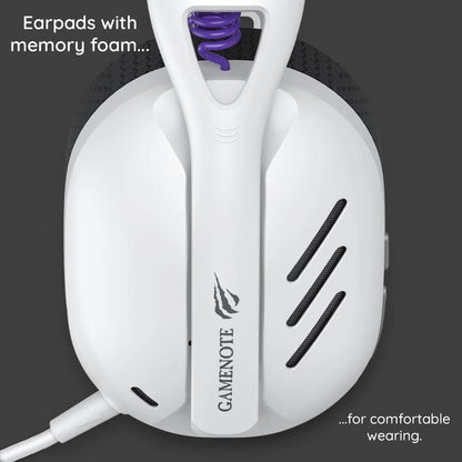 Trådlösa Gaming Hörlurar HAVIT Fuxi-H3, Grå