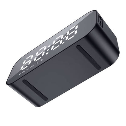 Digital klocka HAVIT M3 med Bluetooth-högtalare, Svart