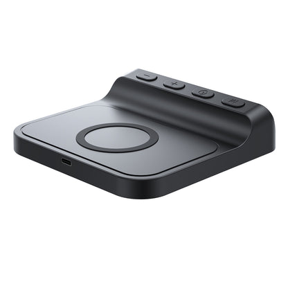 HAVIT W3031 Digital Klocka med Trådlös Qi-laddning, Svart