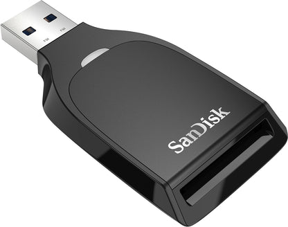 SanDisk USB 3.0-kortläsare, SD, Svart SDDR-C531-GNANN