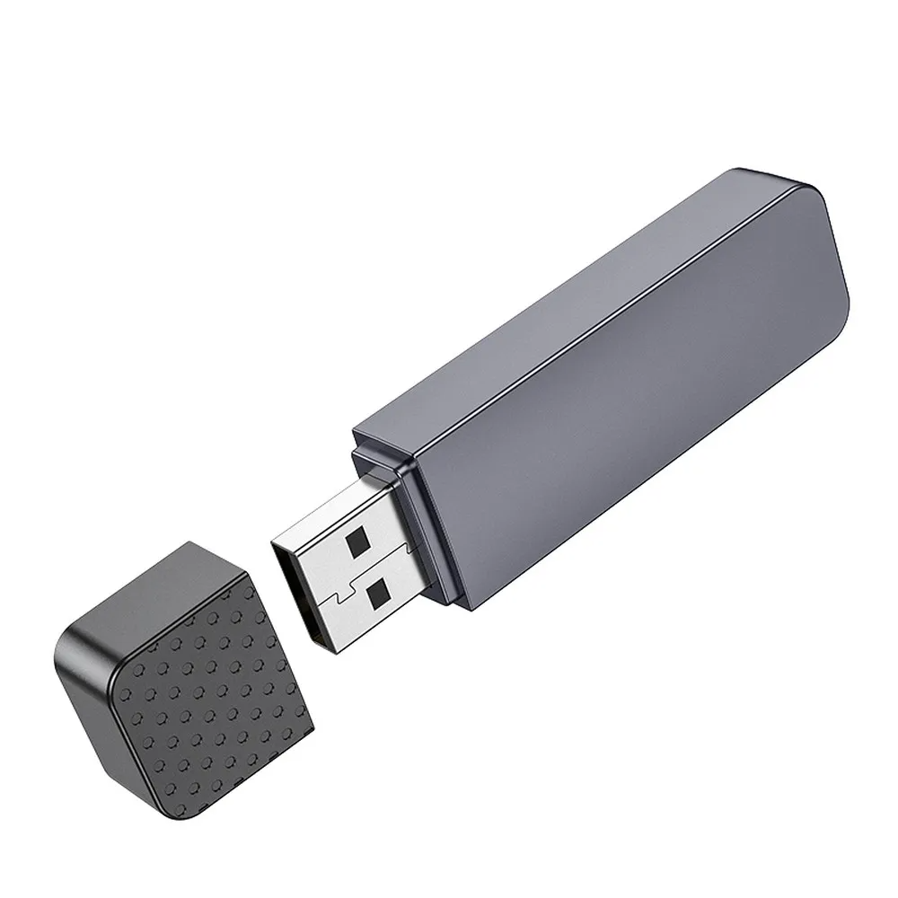 Kortläsare USB 3.0 HOCO HB45, SD - microSD, Grå