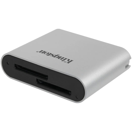 Kingston Workflow USB-C Card Reader, Dual SD, Gray WFS-SD