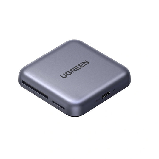 Kortläsare USB-C UGREEN CM898 (65095), SD - microSD, Grå