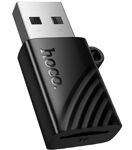 USB-kortläsare HOCO HB53, microSD, Svart