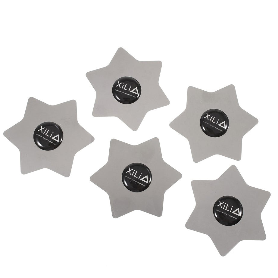 Metallklämmor Xili Hexagon, Set om 5 stycken