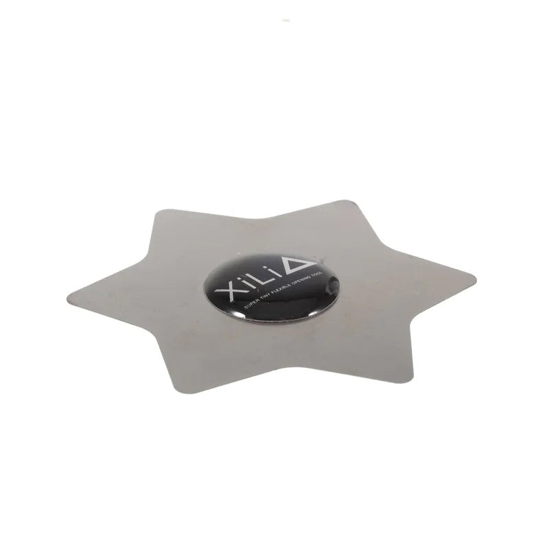 Metallklämmor Xili Hexagon, Set om 5 stycken