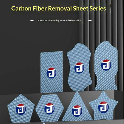 Plastklämmor JITONGXUE Kolfiber, 10i1