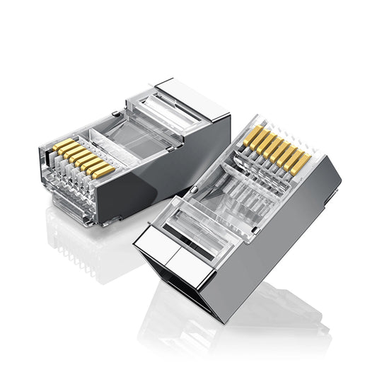 Nätverkskontakt UGREEN NW111, RJ45, Cat6, uppsättning 50 delar