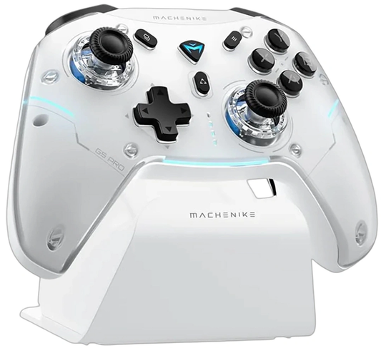 Machenike G5Pro Max-kontroller med laddstation, vit