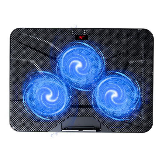 Cooler HAVIT F2067 för Laptop 9 tum - 18,3 tum, Svart