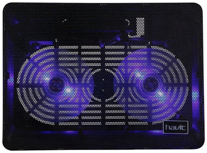 Cooler HAVIT GameNote F2035 för Laptop 14 tum - 15,6 tum, Svart