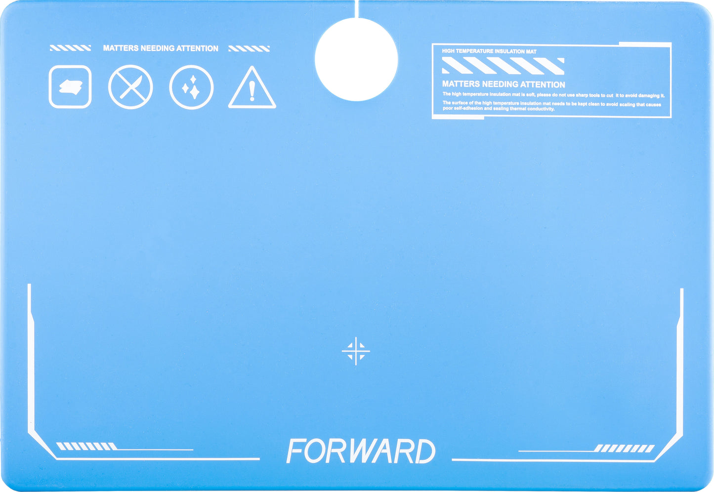 Servicematta Forward FW-S380 för Mikroskop, Blå
