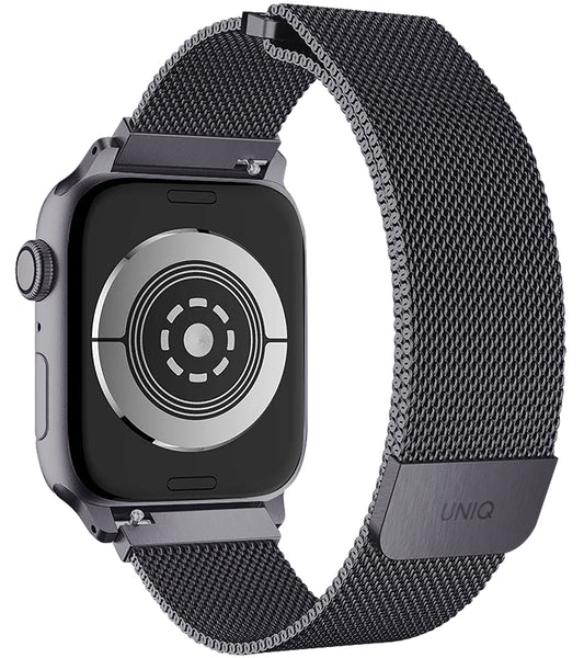 UNIQ Dante-armband för Apple Watch 45mm / 44mm / 42mm-serien, grå