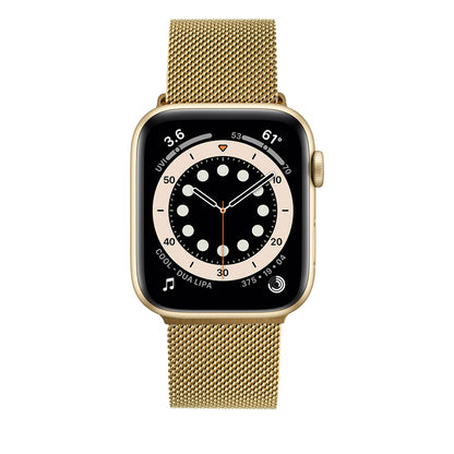 Fixed Mesh rem för Apple Watch 49mm / 46mm / 45mm / 44mm / 42mm Series, Guld