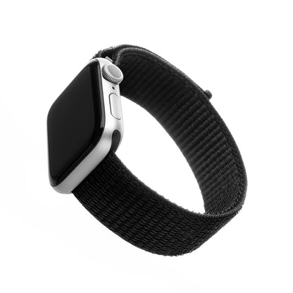 Fixed Nylon-rem för Apple Watch 49mm / 46mm / 45mm / 44mm / 42mm Series, Svart