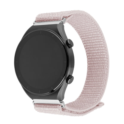 Fixed Nylon Sporty klockarmband för Huawei Watch / Xiaomi Watch Series, 22mm, Roséguld