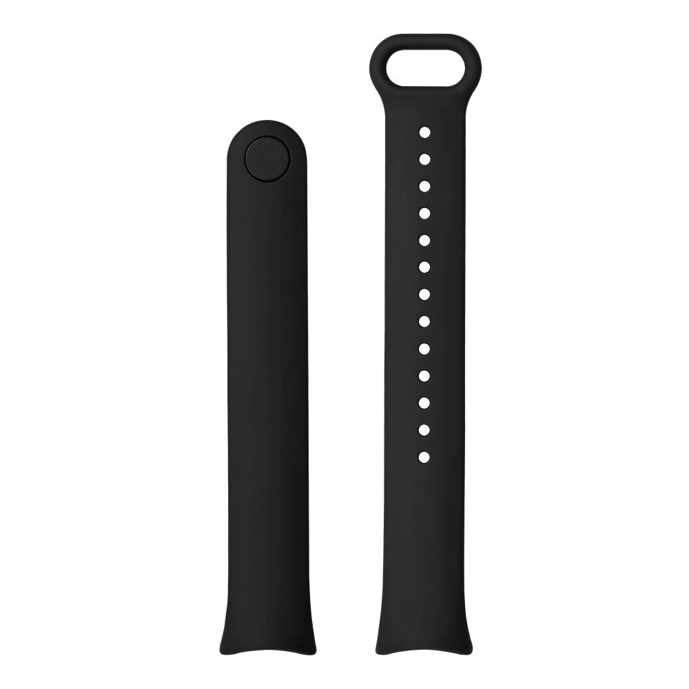 Fixed Silicone-armband för Xiaomi Smart Band 9 / 8, Svart