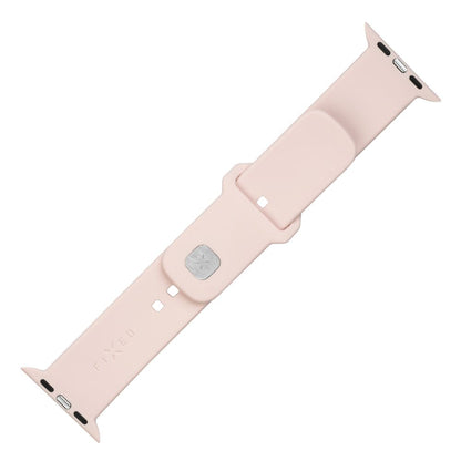 Fixed Silicone Sporty klockarmband för Apple Watch 42mm / 41mm / 40mm / 38mm Series, Rosa