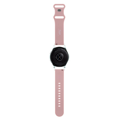 Hello Kitty Silikonklockarmband Kitty Head för Samsung Galaxy Watch / Huawei Watch 46mm / 45mm / 41mm Series, Rosa