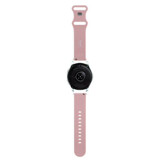 Hello Kitty Silikonklockarmband Kitty Head för Samsung Galaxy Watch / Huawei Watch 46mm / 45mm / 41mm Series, Rosa