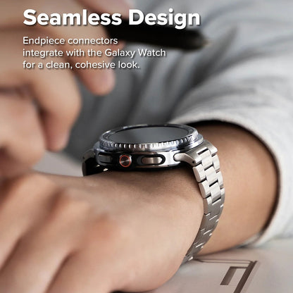 Ringke Metal One Air Strap for Samsung Galaxy Watch8 / Watch8 Classic Series, Silver