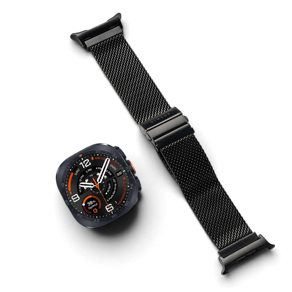 Ringke Metal One Mesh-armband för Samsung Galaxy Watch Ultra2, svart
