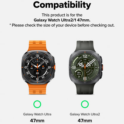 Ringke Metal One Mesh-armband för Samsung Galaxy Watch Ultra2, svart