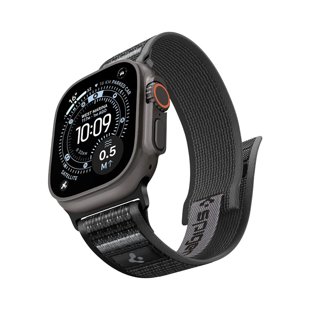 Spigen Athlex Air 2-band för Apple Watch 49mm / 46mm / 45mm / 44mm-serien, grå AMP11113