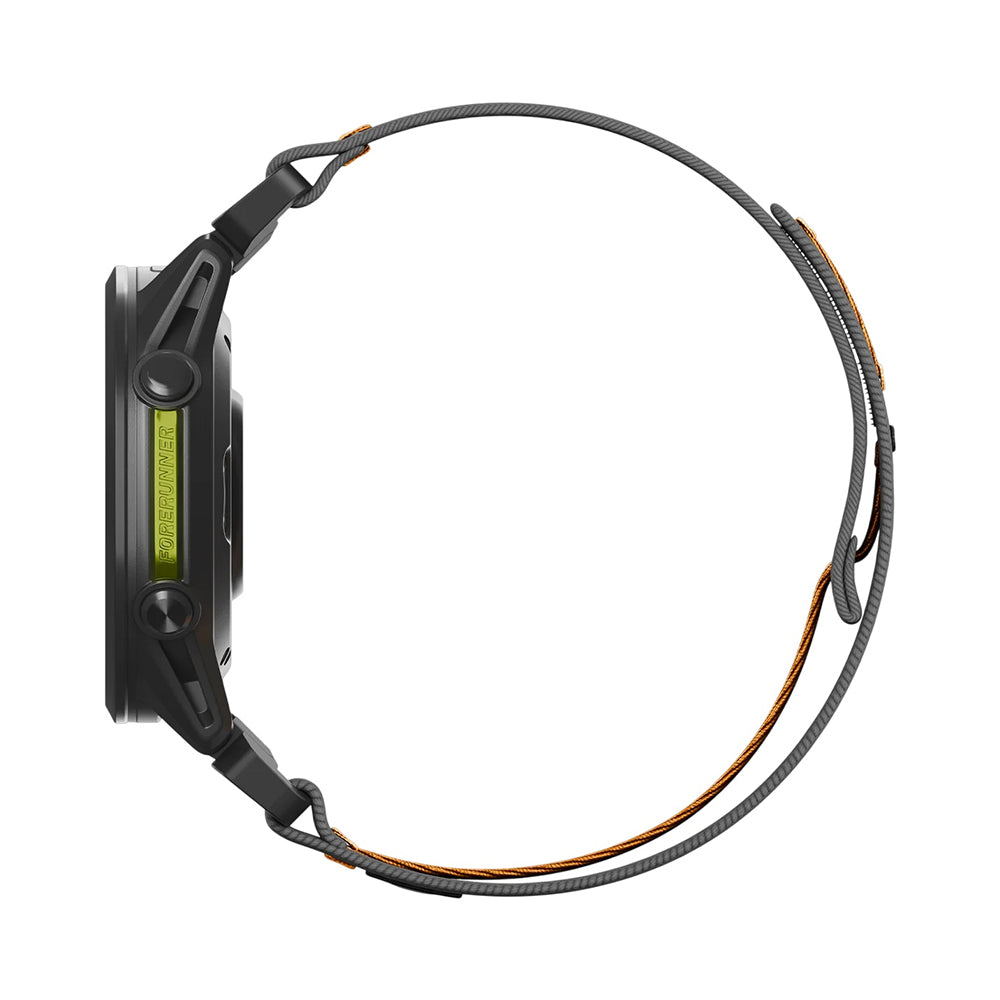 Spigen Athlex Air-armband för Garmin Watch Fenix / Forerunner / Approach Series, 22mm, Svart Orange AMP11426