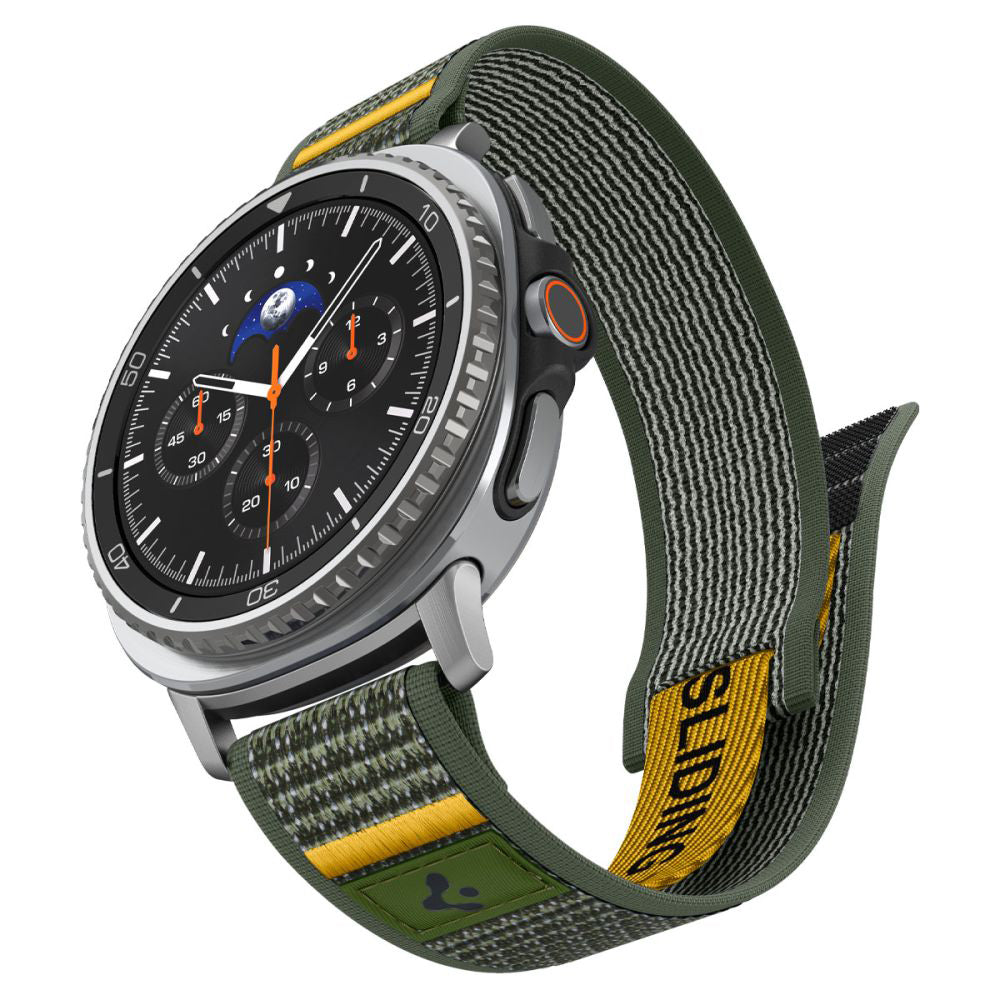 Spigen Athlex Air rem för Samsung Galaxy Watch8 / Watch8 Classic Series, Grön