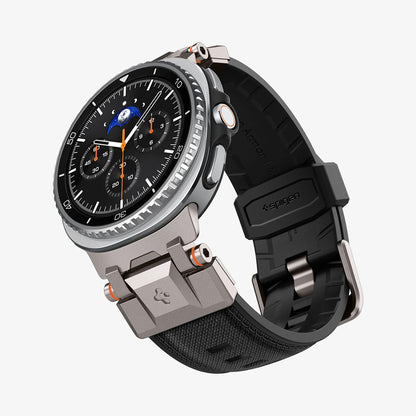 Spigen DuraPro Armor-armband för Samsung Galaxy Watch9 / Watch8 / Watch8 Classic-serien, grå AMP10118