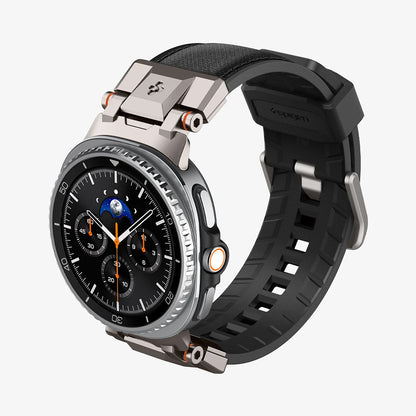 Spigen DuraPro Armor-armband för Samsung Galaxy Watch9 / Watch8 / Watch8 Classic-serien, grå AMP10118