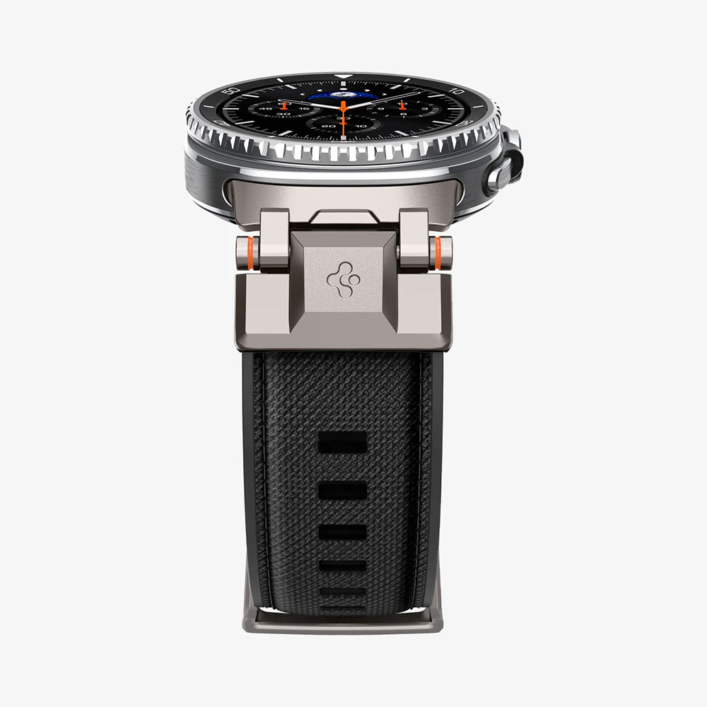 Spigen DuraPro Armor-armband för Samsung Galaxy Watch9 / Watch8 / Watch8 Classic-serien, grå AMP10118