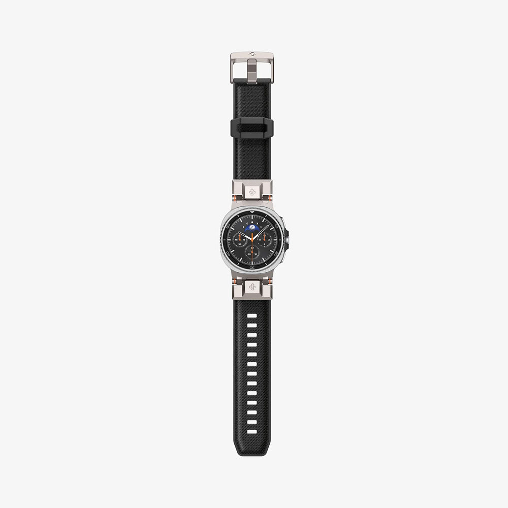 Spigen DuraPro Armor-armband för Samsung Galaxy Watch9 / Watch8 / Watch8 Classic-serien, grå AMP10118