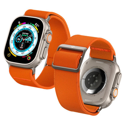 Spigen Fit Lite Ultra rem för Apple Watch 49mm / 46mm / 45mm / 44mm / 42mm Series, Orange