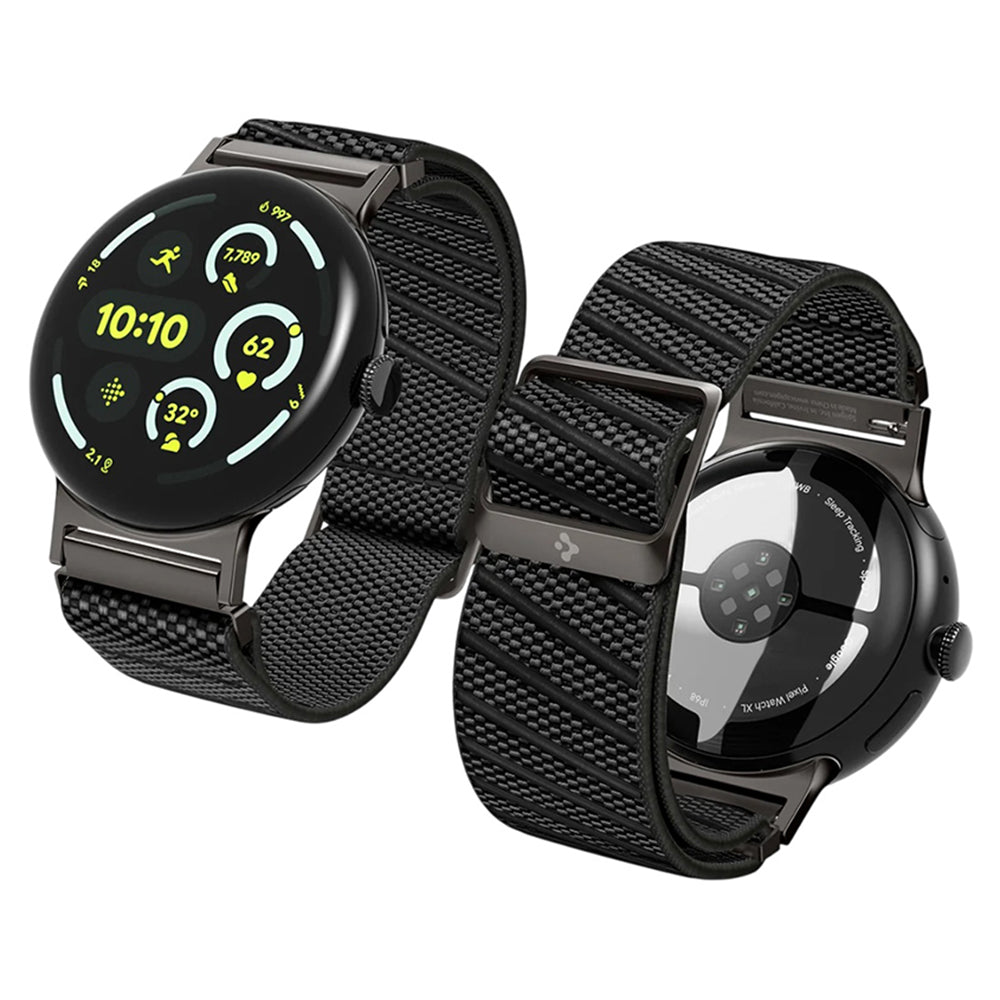 Spigen Lite Fit X-armband för Google Pixel Watch 4 45mm, Svart AMP11421