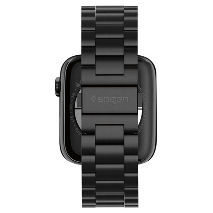 Spigen Modern Fit klockarmband för Apple Watch 49mm / 46mm / 45mm / 44mm / 42mm Series, Svart 062MP25403