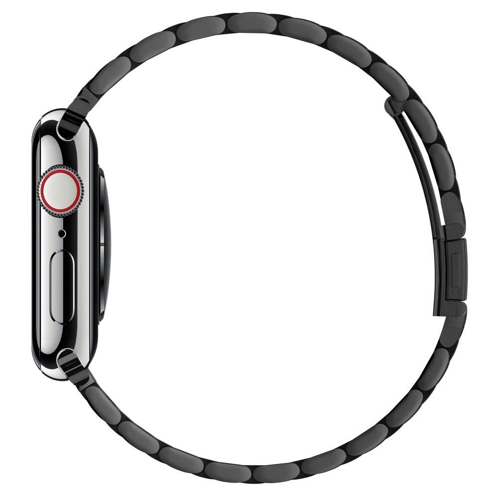 Spigen Modern Fit klockarmband för Apple Watch 49mm / 46mm / 45mm / 44mm / 42mm Series, Svart 062MP25403
