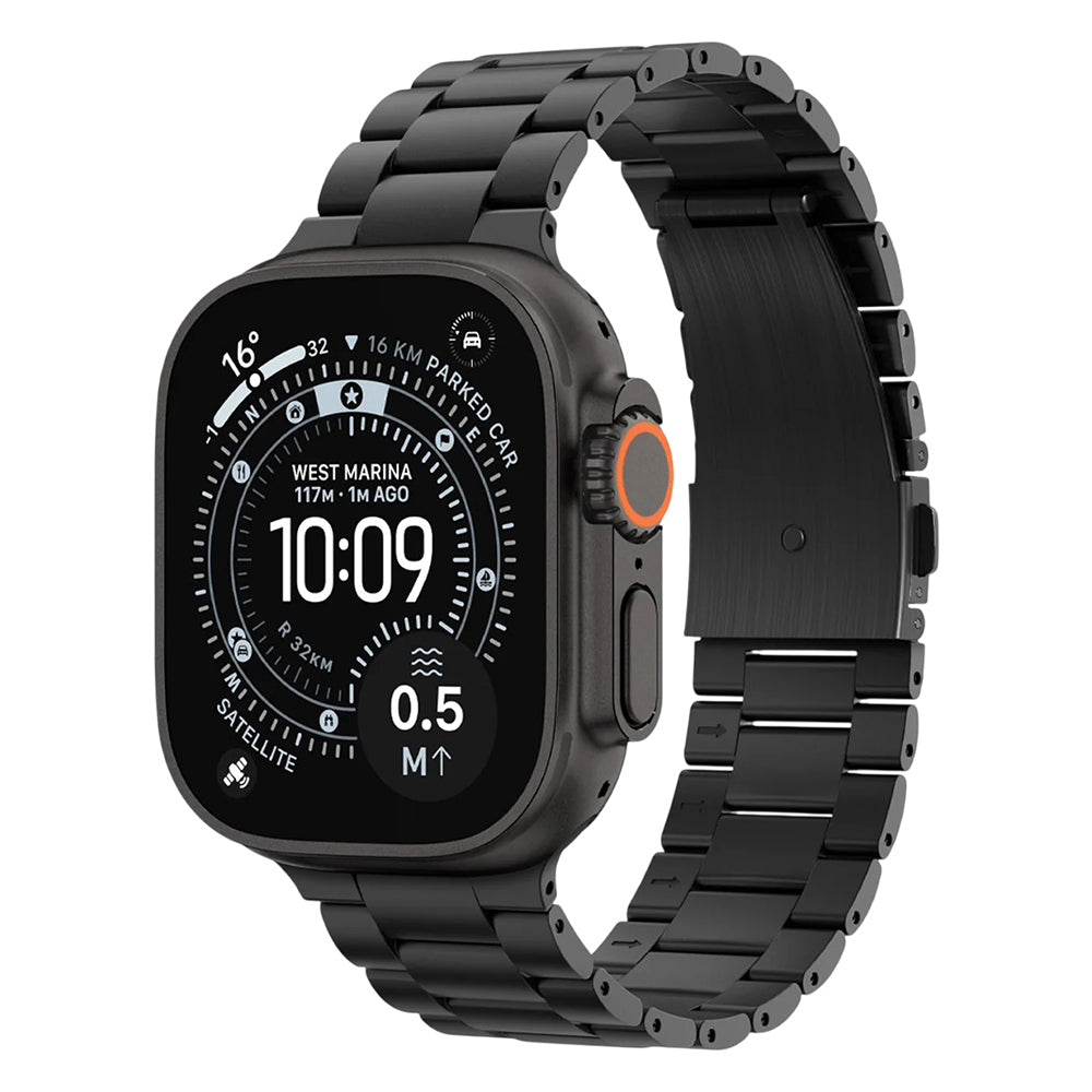 Spigen Modern Fit-band för Apple Watch 49mm / 46mm / 45mm / 44mm / 42mm-serien, svart AMP11577