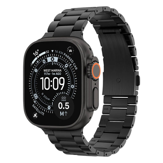 Spigen Modern Fit-band för Apple Watch 49mm / 46mm / 45mm / 44mm / 42mm-serien, svart AMP11577