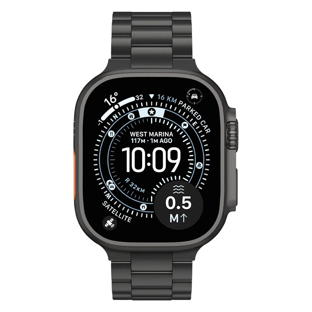 Spigen Modern Fit-band för Apple Watch 49mm / 46mm / 45mm / 44mm / 42mm-serien, svart AMP11577