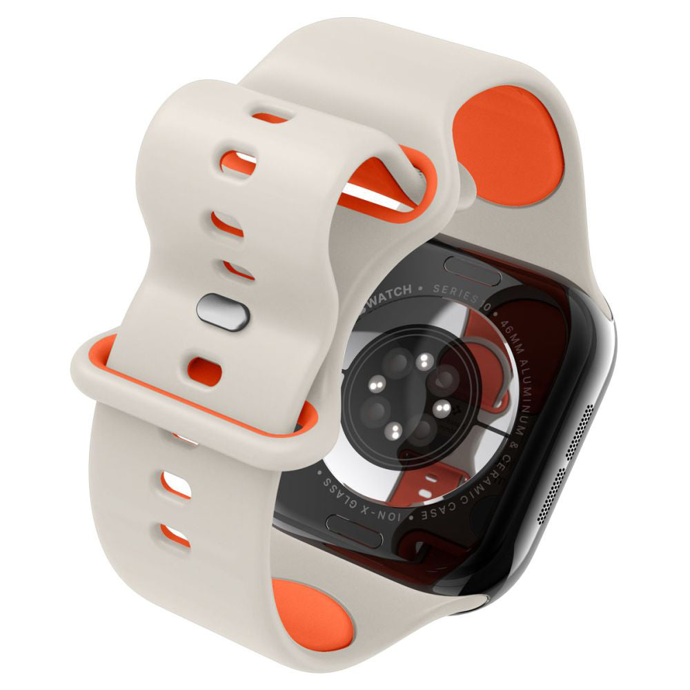 Spigen Nano Pop rem för Apple Watch 42mm / 41mm / 40mm / 38mm Series, Beige