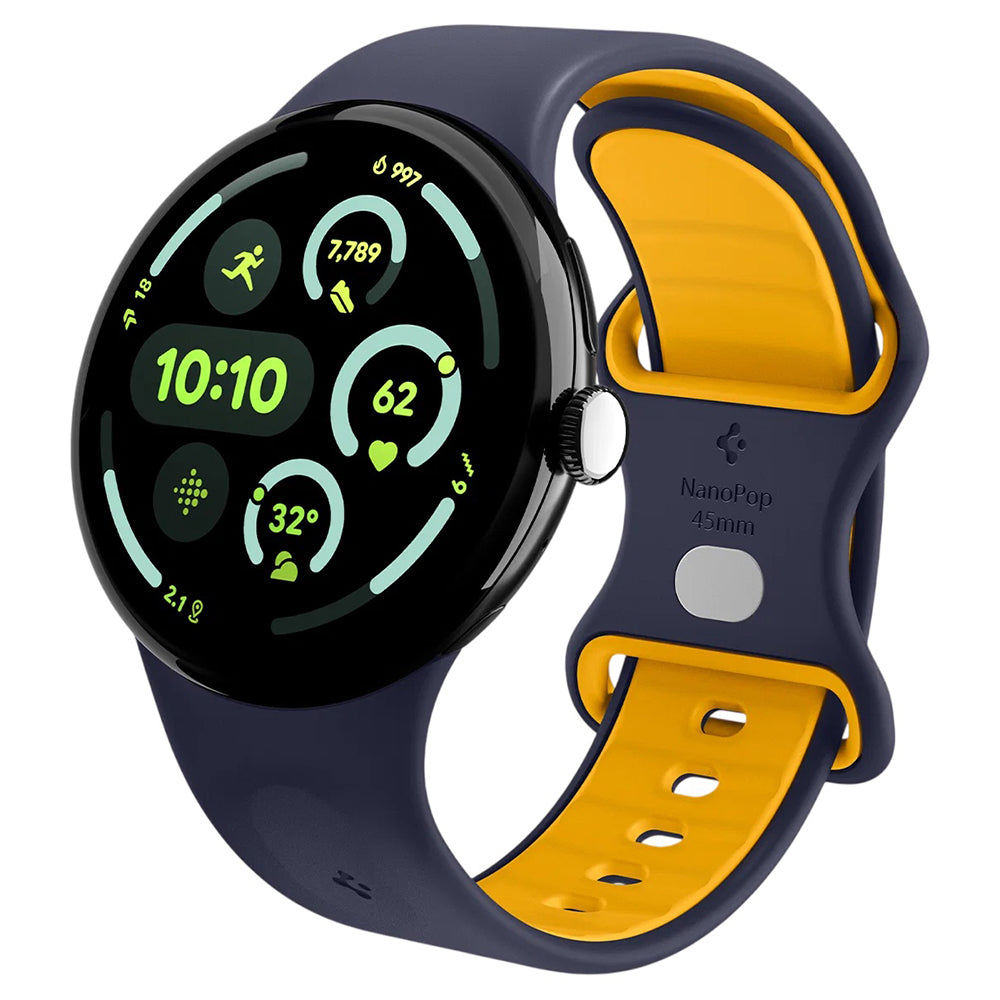 Spigen Nano Pop-armband för Google Pixel Watch 45mm-serien, Marinblå AMP09490