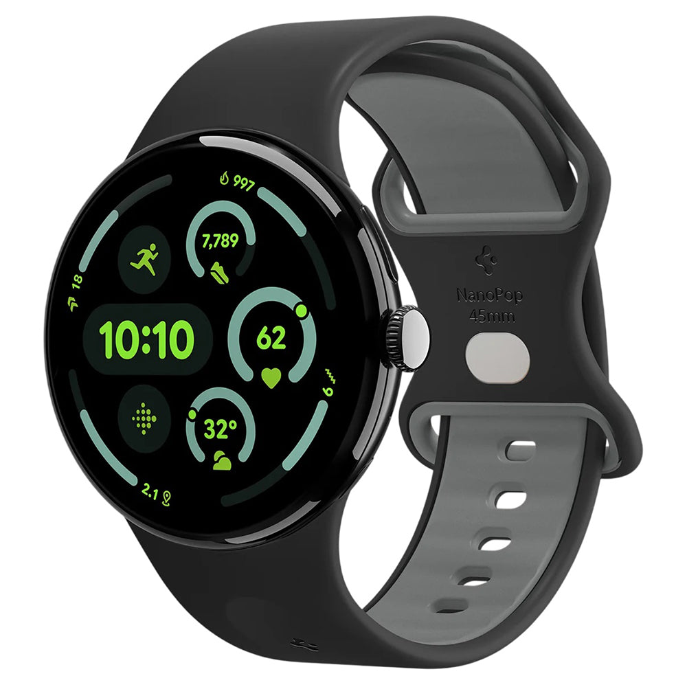 Spigen Nano Pop-armband för Google Pixel Watch 45mm-serien, svart AMP09491